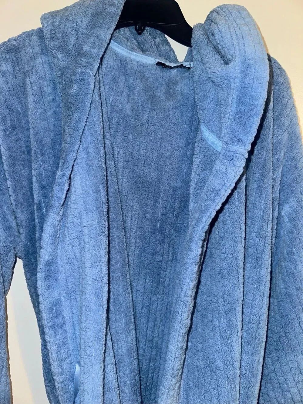 PJGGZ Men's Plush Hooded Long Super Absorbent Towel Bathrobe L XL NWOTS luxury